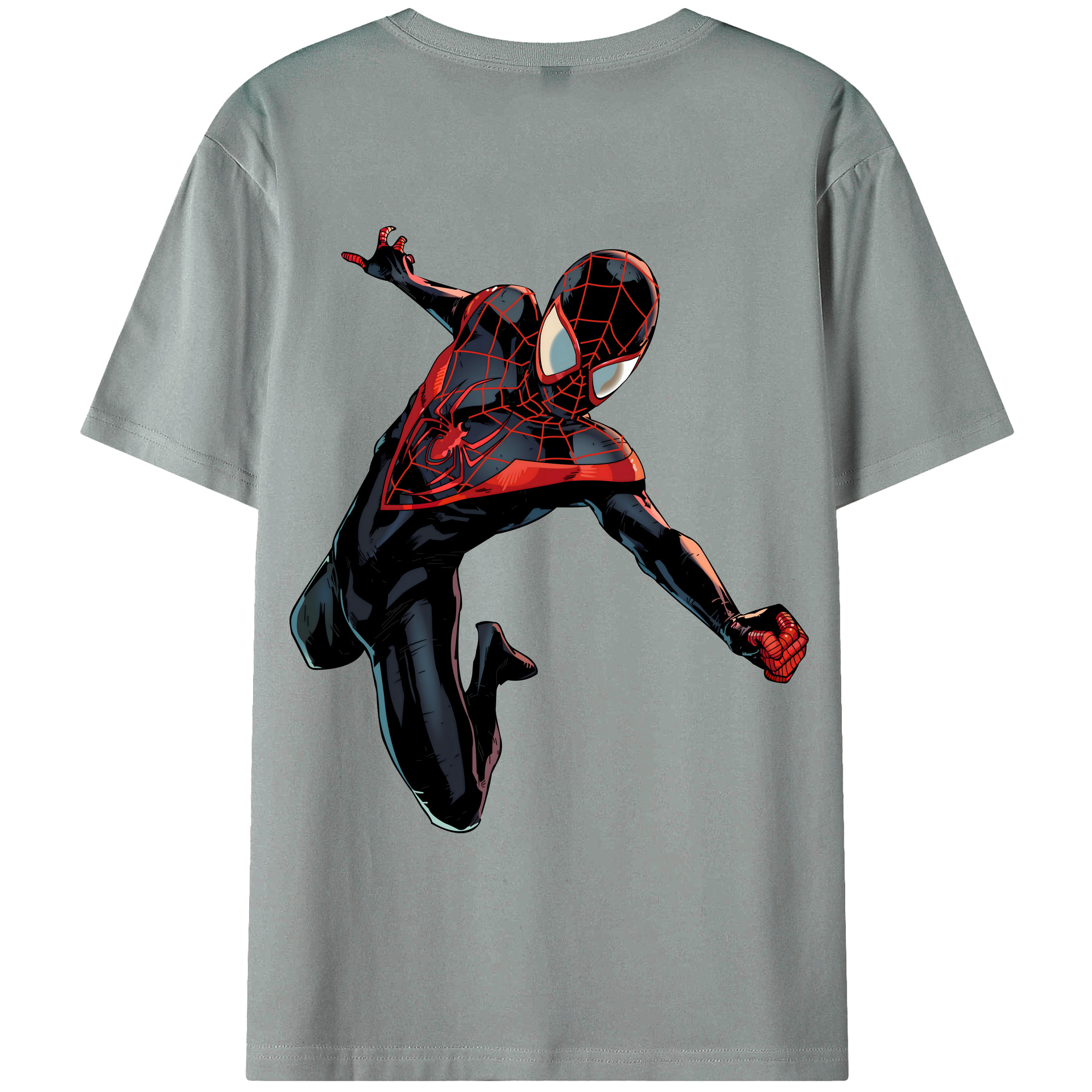 （画像用） アベンジャーズ The Avengers 綿100％ メンズ半袖Tシャツ（バックプリント） 通気性